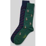 Ralph Lauren - Huissokken - Groen - Set van 2
