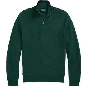 Polo Ralph Lauren - Schipperstruien - Donkergroen - Halve Rits - Effen