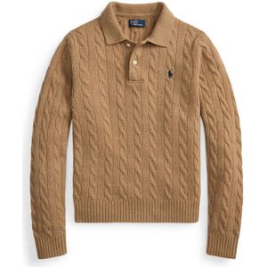 Polo Ralph Lauren - Trui - Beige Gemêleerd - Gebreide Truien