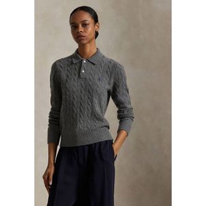 Polo Ralph Lauren - Trui - Lichtgrijs - Gebreide Truien