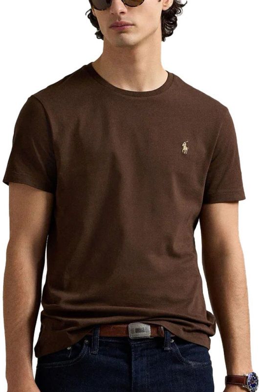 Polo Ralph Lauren - T-shirt - Bruin - Heren