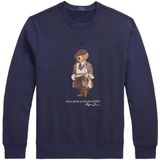Polo Ralph Lauren - Fleece Sweater - Marineblauw - Katoen - Beer Polo