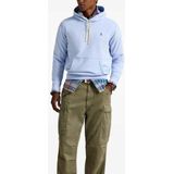 Polo Ralph Lauren - Sweatshirt - Lichtblauw - Capuchon met Trekkoord