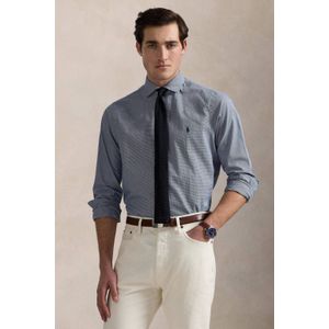POLO Ralph Lauren - Casual Overhemd - Donkerblauw - Slim Fit - Lange Mouwen