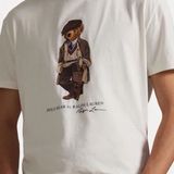 Polo Ralph Lauren - 710P00085001 - Gebreid T-shirt - Wit - Katoen - Korte Mouwen