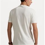 Polo Ralph Lauren - 710P00085001 - Gebreid T-shirt - Wit - Katoen - Korte Mouwen