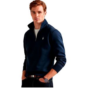 Polo Ralph Lauren, Heren, Sweatshirts & Hoodies, Blauw, Maat: XL Katoen,