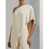 Lauren Ralph Lauren - APRIL - Jumpsuit - Crème - Gelaagde Look - One-shoulder