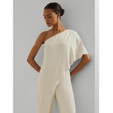 Lauren Ralph Lauren - APRIL - Jumpsuit - Crème - Gelaagde Look - One-shoulder