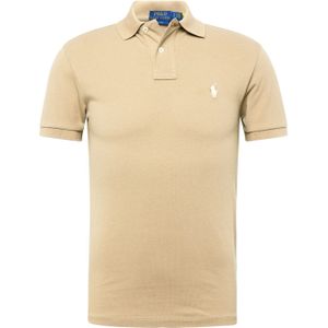 Slim Fit Poloshirt aus reiner Baumwolle mit Logo-Stitching