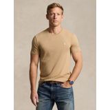 Polo Ralph Lauren - Poloshirt - Sand - Slanke Pasvorm - Kwartmouw