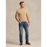 Polo Ralph Lauren - Poloshirt - Sand - Slanke Pasvorm - Kwartmouw