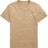 Polo Ralph Lauren - Poloshirt - Sand - Slanke Pasvorm - Kwartmouw