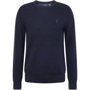 Polo Ralph Lauren - Trui - Donkerblauw - 100% Katoen - V-hals