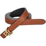 Omkeerbare leren riem LAUREN RALPH LAUREN. Polyester materiaal. Maten M. Zwart kleur