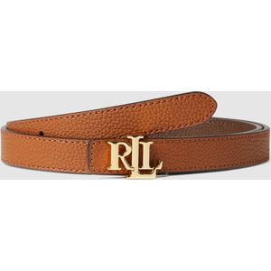 Lauren Ralph Lauren - Omkeerbare Riem - Bruin - Leer