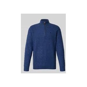 Polo Ralph Lauren - Trui - Navy - Halve Rits - Lange Mouw
