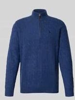 Polo Ralph Lauren - Trui - Navy - Halve Rits - Lange Mouw