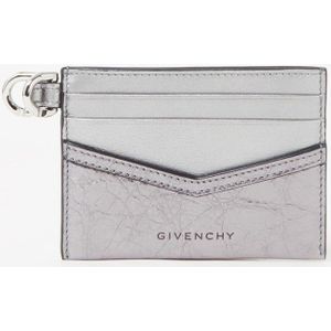 Givenchy Voyou pasjeshouder van lamsleer met metallic finish