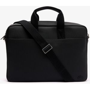 Lacoste Men S Classic Koffer 39 cm Laptop compartiment noir