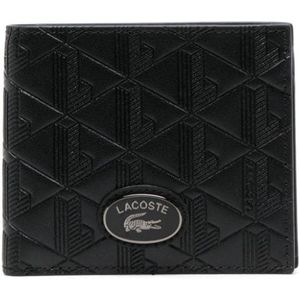 Lacoste  MONOGRAM  portemonnees heren Zwart