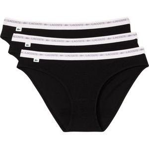 LACOSTE - Slips - Zwart - Katoen - Set van 3