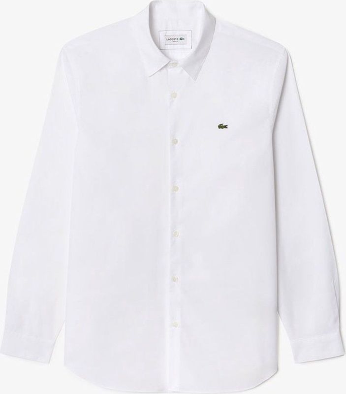 Lacoste - Ch 2933-00 - Overhemd - Wit - Katoen