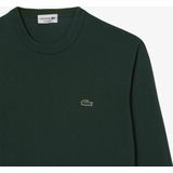 Lacoste - Groene Crew-Neck Sweater - Heren - Katoen