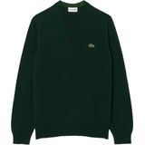Lacoste - Groene Crew-Neck Sweater - Heren - Katoen