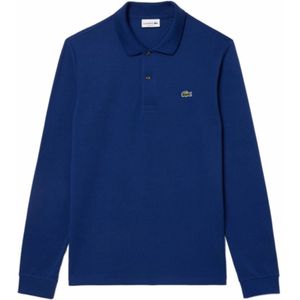 Lacoste - Classic Fit - Polo - Methyleenblauw - Lange Mouwen