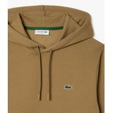 Lacoste heren hoodie sweatshirt - cookie lichtbruin