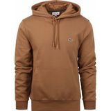 Lacoste heren hoodie sweatshirt - cookie lichtbruin