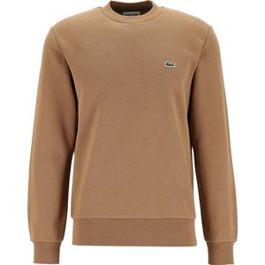 Lacoste heren sweatshirt - lichtbruin - Cookie