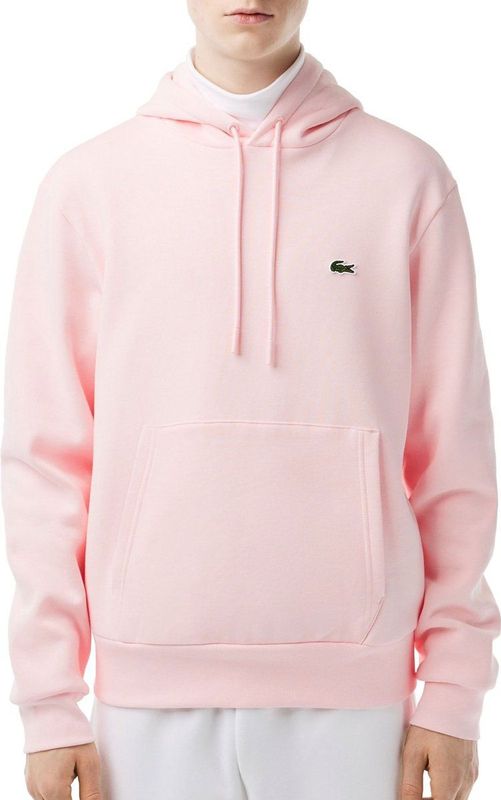 Lacoste, Heren, Sweatshirts & Hoodies, Roze, Maat: L