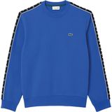 Lacoste - Logo Stripe Jogger Sweatshirt - Blauw - Heren