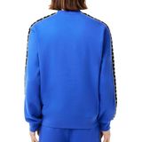 Lacoste - Logo Stripe Jogger Sweatshirt - Blauw - Heren