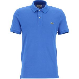 Lacoste Poloshirt Pique Kobaltblauw - Heren