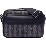Lacoste Schultertasche The Blend - MONOGRAM NOIR GRIS Size One Size