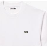 Lacoste 1ht1 Mens Tee shirt 01 Polo' & T shirts Heren Wit