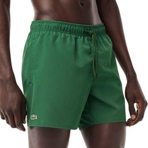 Lacoste Zwembroek Mid Groen - Maat L - Heren
