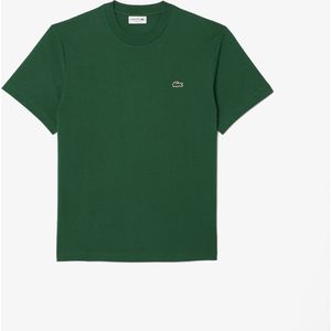 Lacoste T-shirt Katoen met Ronde Hals 132 Green