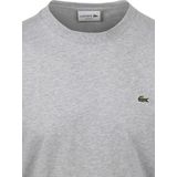 Lacoste - T-Shirt - Grijs - 100% Katoen - Geborduurd Logo