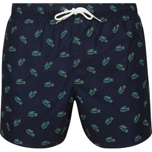 Lacoste - Zwemshort - Donkerblauw - Katoen