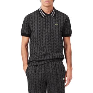 Lacoste - DH1417 - Poloshirt - Zwart/Graphite - Classic Fit
