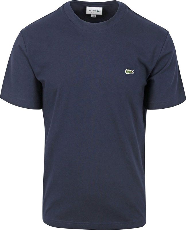 Lacoste - TH7318 - T-Shirt - Navy Blue - 100% Katoen