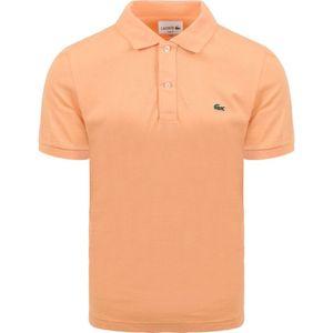 Lacoste Slim Fit polo, cina zalmkleurig
