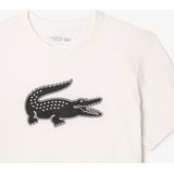 Lacoste - Sport - T-shirt - Wit/Zwart - Katoen