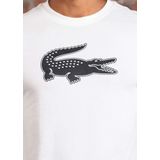 Lacoste - Sport - T-shirt - Wit/Zwart - Katoen