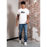 Lacoste - Sport - T-shirt - Wit/Zwart - Katoen