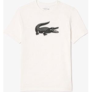 Lacoste - Sport - T-shirt - Wit/Zwart - Katoen